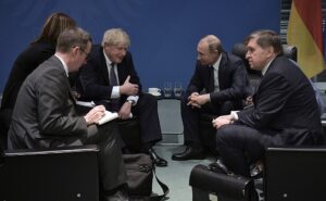 Johnson and Putin talking to each other