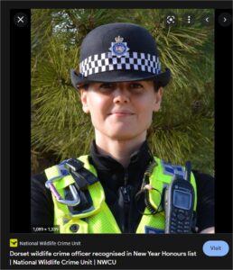 Dorset wildlife police officer